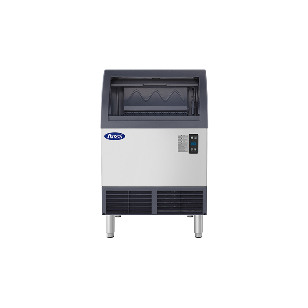 Atosa Yr140-ap-161 Ice Maker With Bin; 23.7" W X 28.5" D X 38.6" H - Image 2
